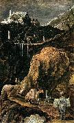 Joos de Momper Landscape with the Temptation of Christ USA oil painting artist